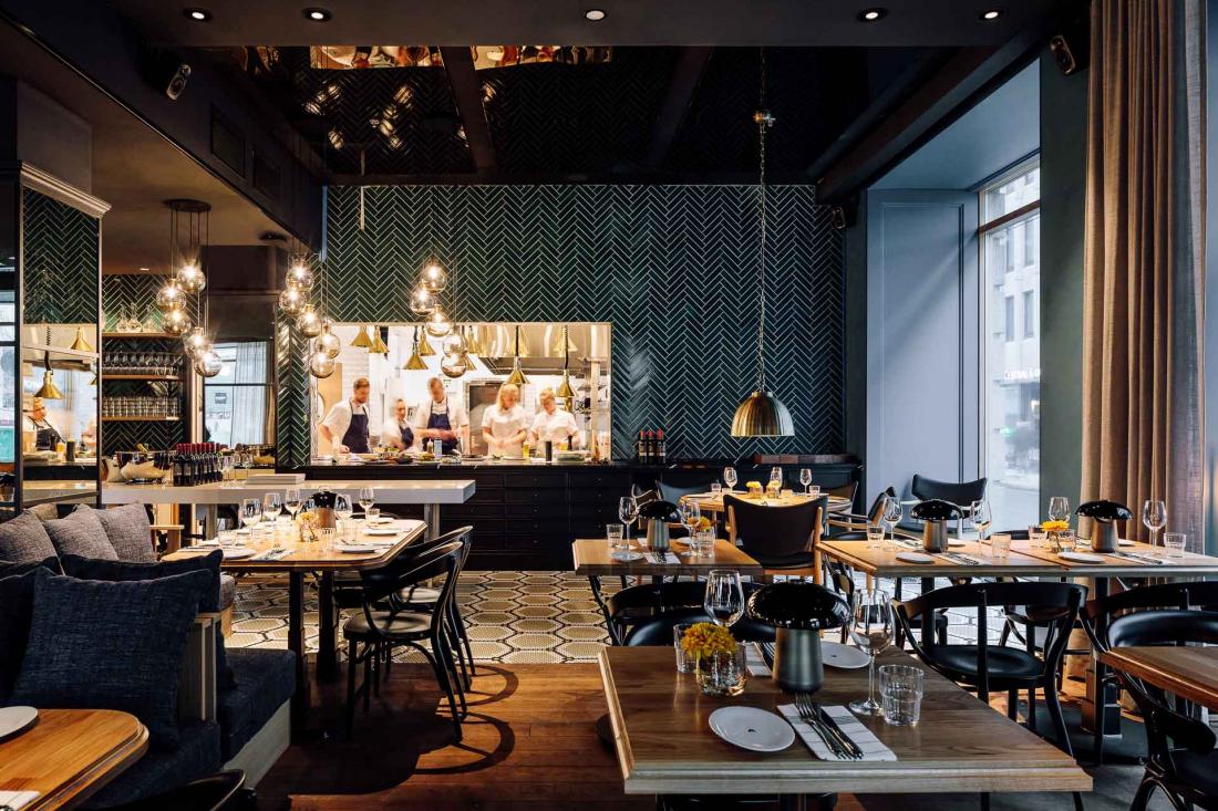 Le cadre chaleureux accueille un brunch couru tous les week-ends.