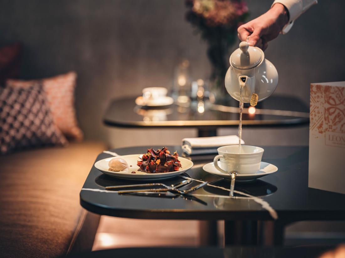 Le tea-time du LÉONOR et les pâtisseries de Matthieu Bray