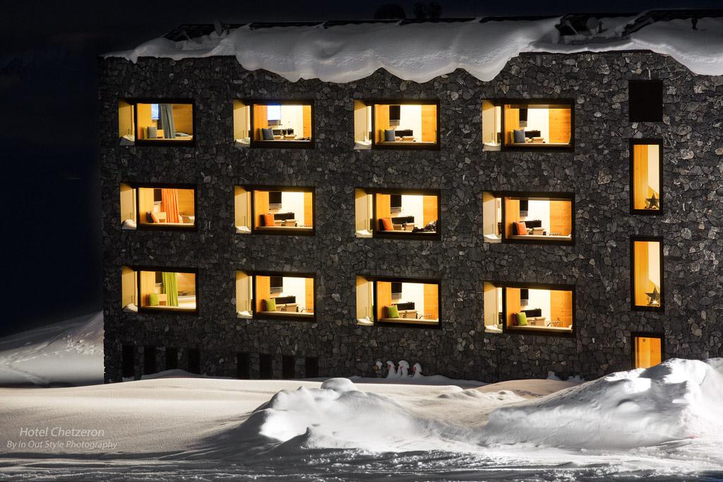 Atmosphère intimiste une fois la nuit tombée