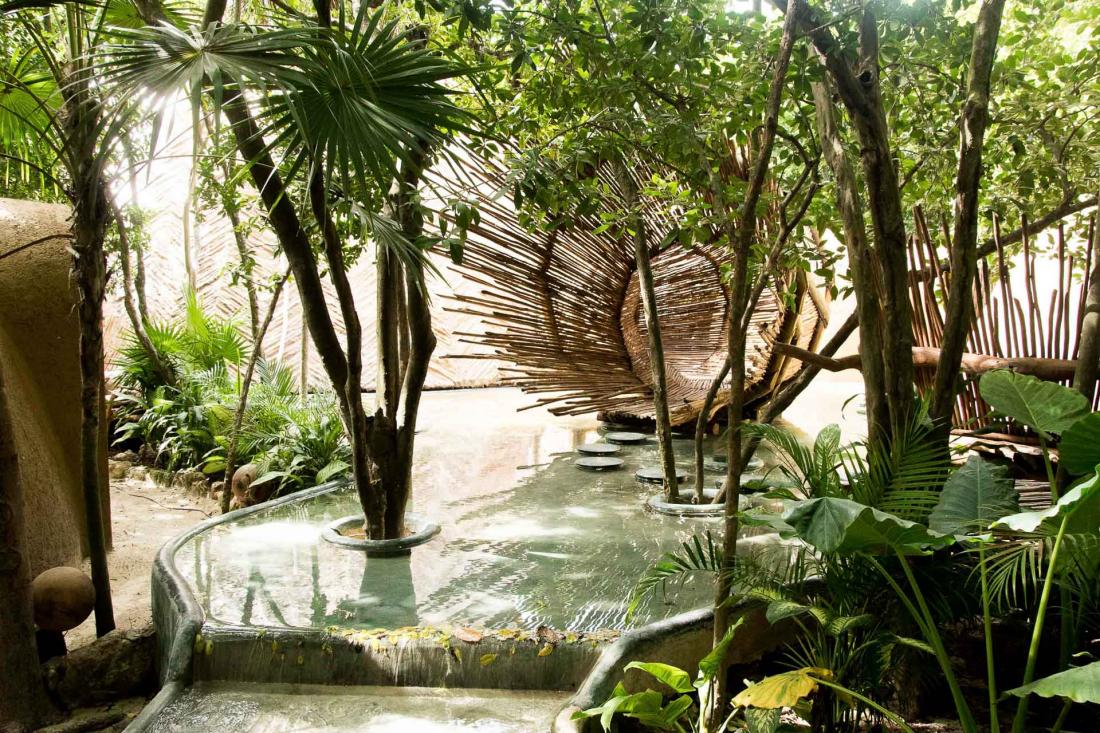 Se prélasser au Spa Maya est un point fort du séjour, utilisant des techniques, décoctions et breuvages issus de la tradition maya.