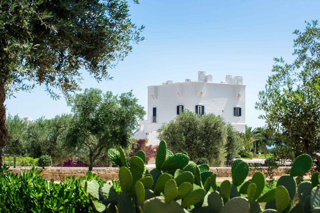 La campagne romantique des Pouilles et les jardins du resort offrent un cadre idéal pour les mariages et les événements privés.