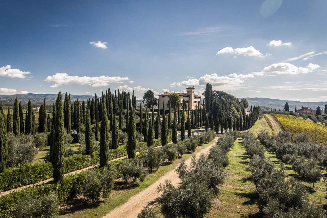 COMO Castello Del Nero - Vue extérieure