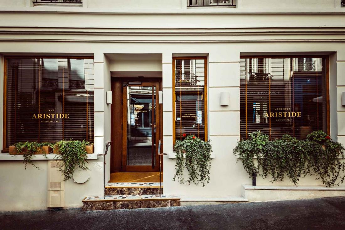 L’âge d’or de Montmartre a influencé l’atmosphère bohème de l’hôtel