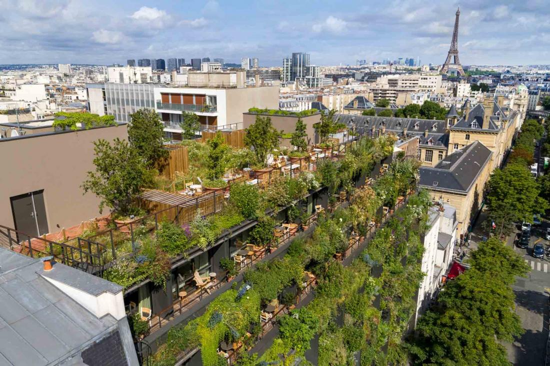 Sur le Boulevard Pasteur, l’adresse comptera un toit-terrasse ouvert aux beaux jours