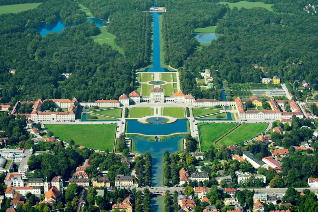 Le château et son parc, autrefois la résidence d’été des princes et rois de Bavière