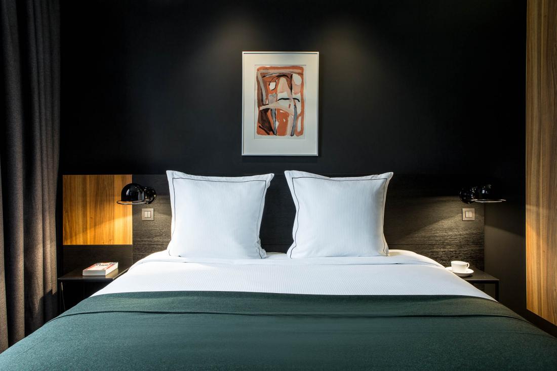 Cinq catégories de chambres entre 14 et 28m² ont été conçues.