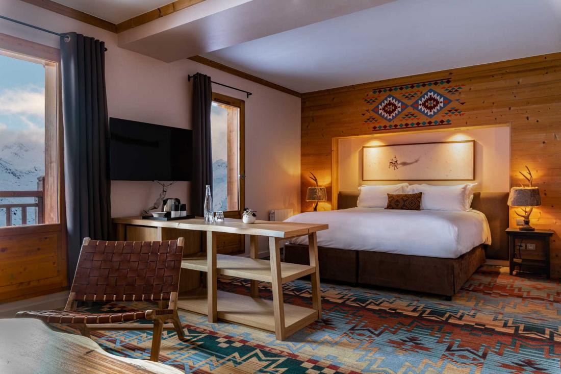 Les Junior Suites et Suites Kaya sont conçues pour 2 adultes et 2 enfants
