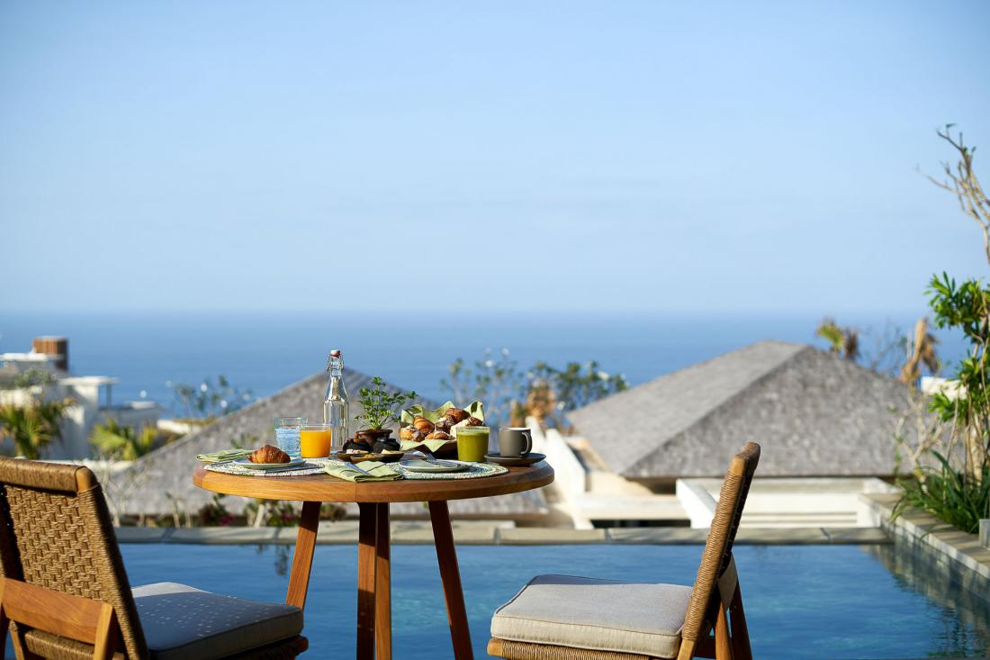 De 108 à 3 656 m², chaque espace possède sa terrasse où petit-déjeuner au soleil levant.