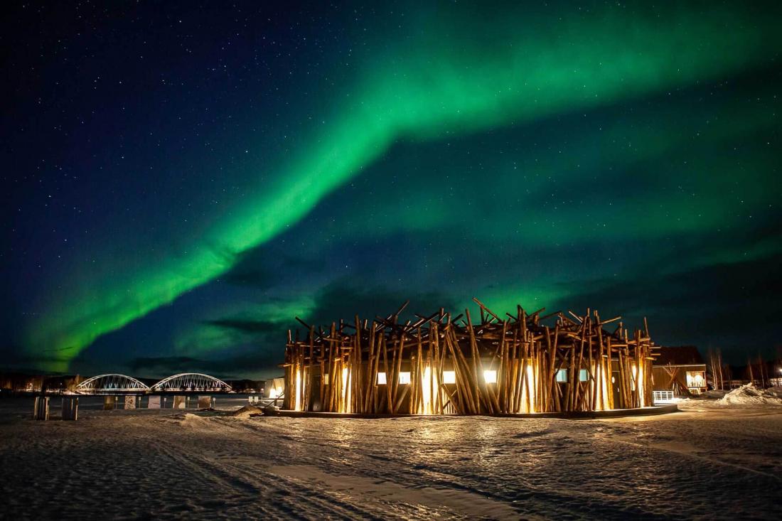 Les aurores boréales sont les reines de la nuit lapone