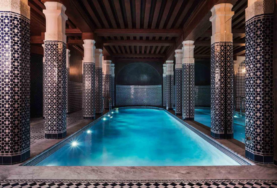 Inspiré de décors orientalistes, le spa de la Maison Proust est l’endroit le plus secret de la maison