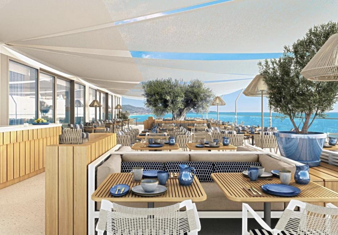 Le magnifique restaurant Taulissa par Glenn Vielet et sa terrasse panoramique sur le rooftop