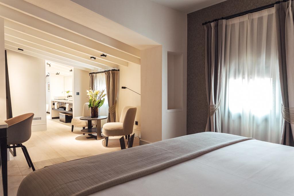 Les Junior Suites offrent encore davantage d’espace aux hôtes du Sant Francesc