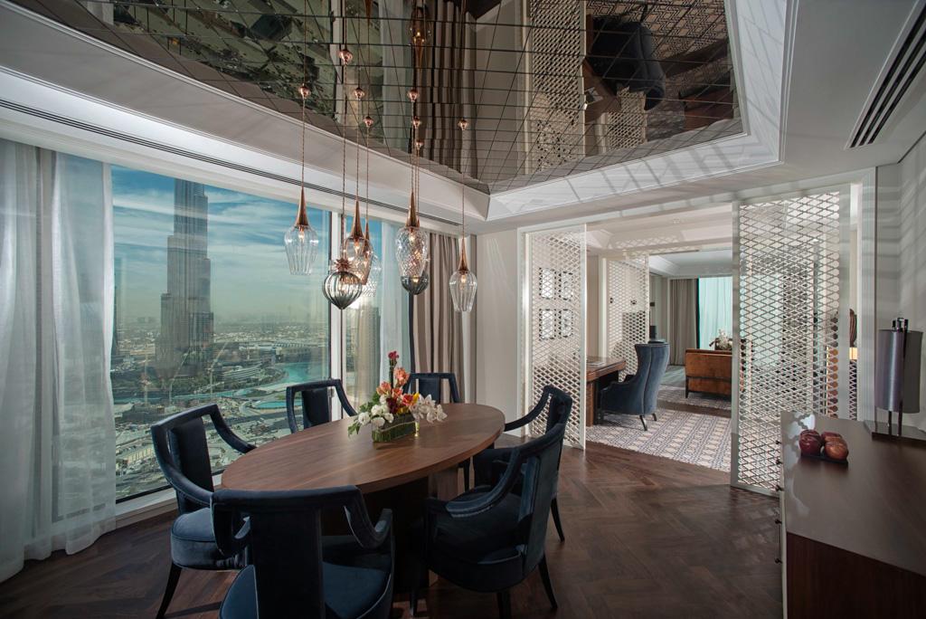 La Luxury Burj View Suite dévoile des vues spectaculaires sur la tour Burj Khalifa…