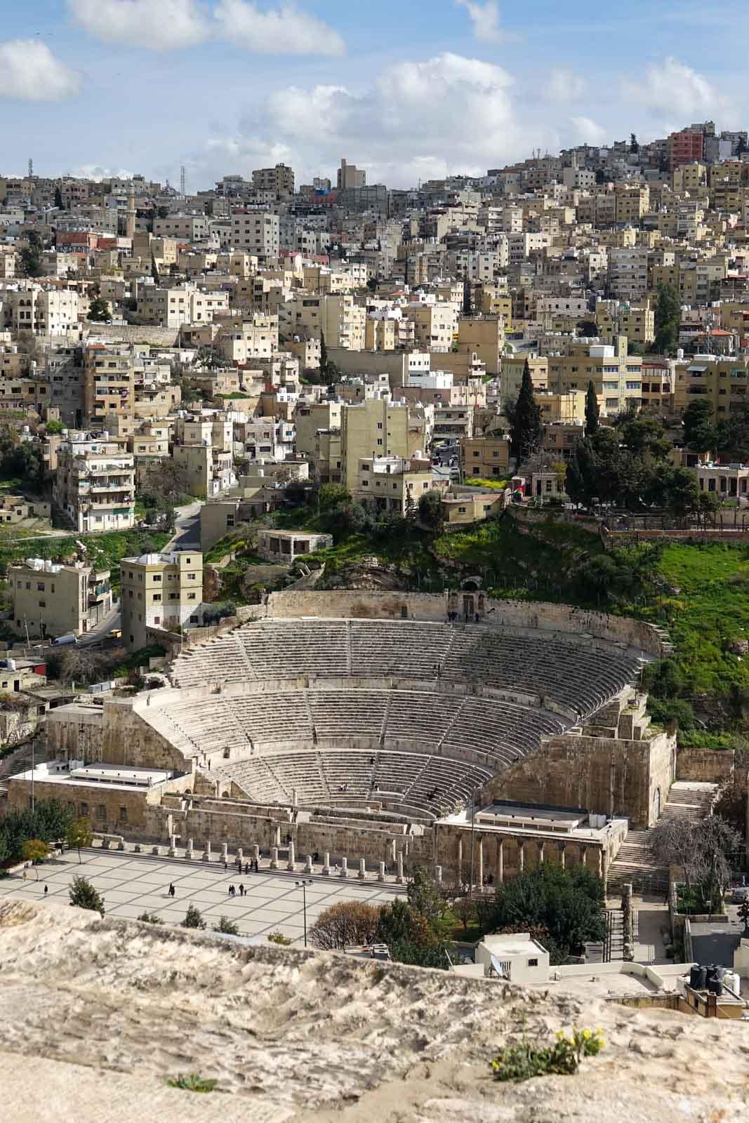 Théâtre antique d’Amman © Christelle Zamora