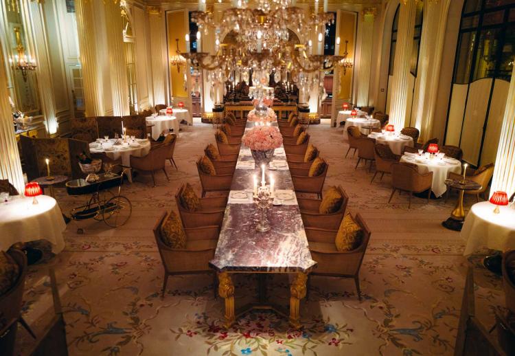 Jean Imbert dévoile le nouveau grand restaurant du Plaza Athénée