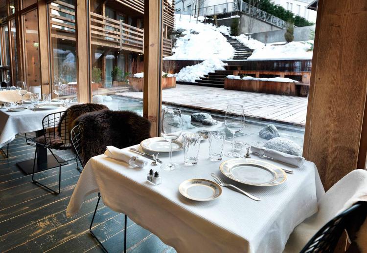 Alpes : le chef Édouard Loubet signe la carte du M de Megève