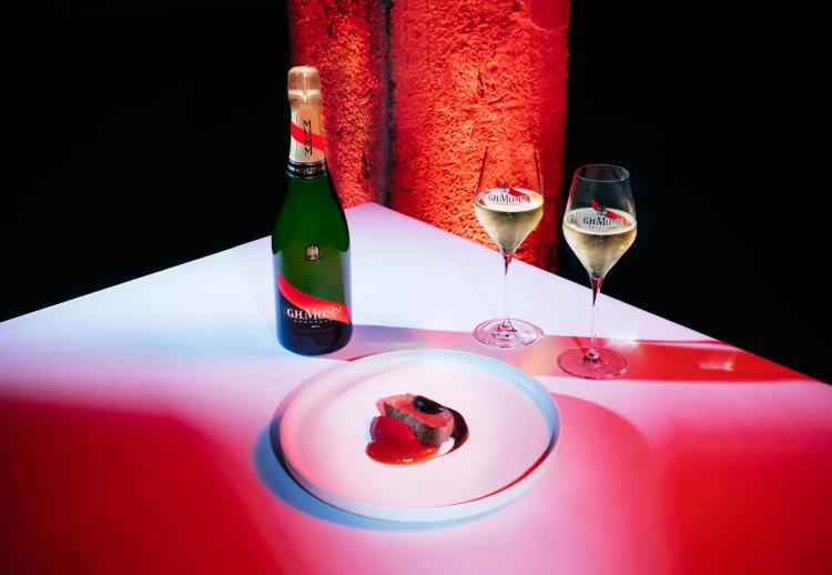 Tastes by MUMM, une dégustation de champagne immersive et un dîner multisensoriel