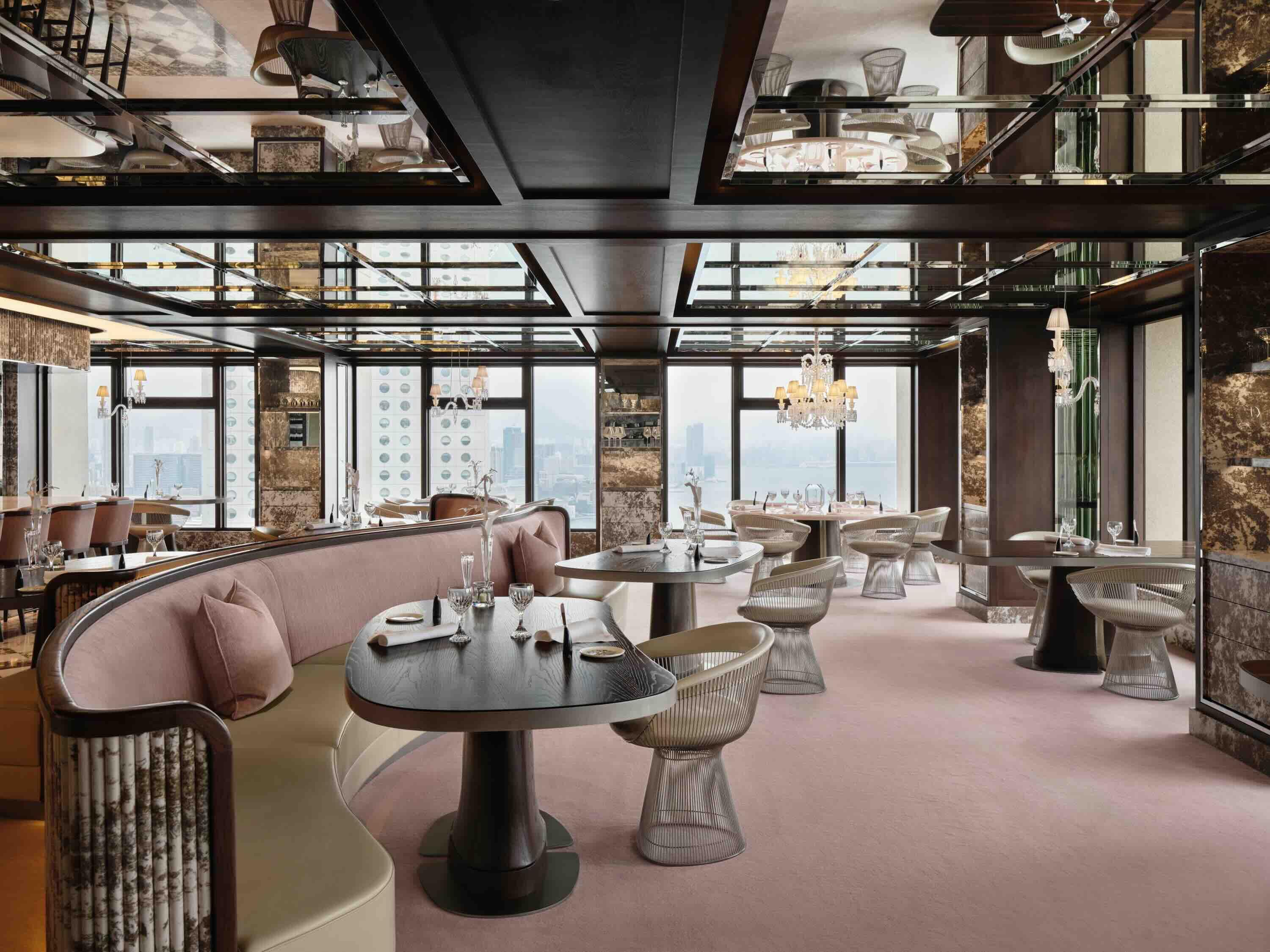 Le projet du restaurant Cristal Room © Cai Yunpu