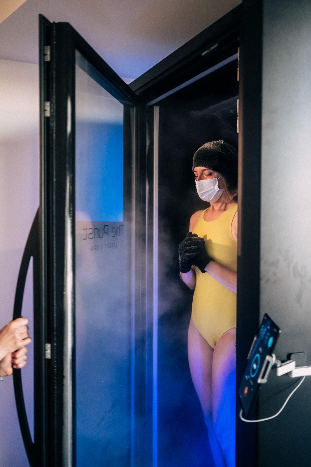 Cryothérapie aux Cures Marines, Trouville Hotel Thalasso & Spa-MGallery © Albin Durand