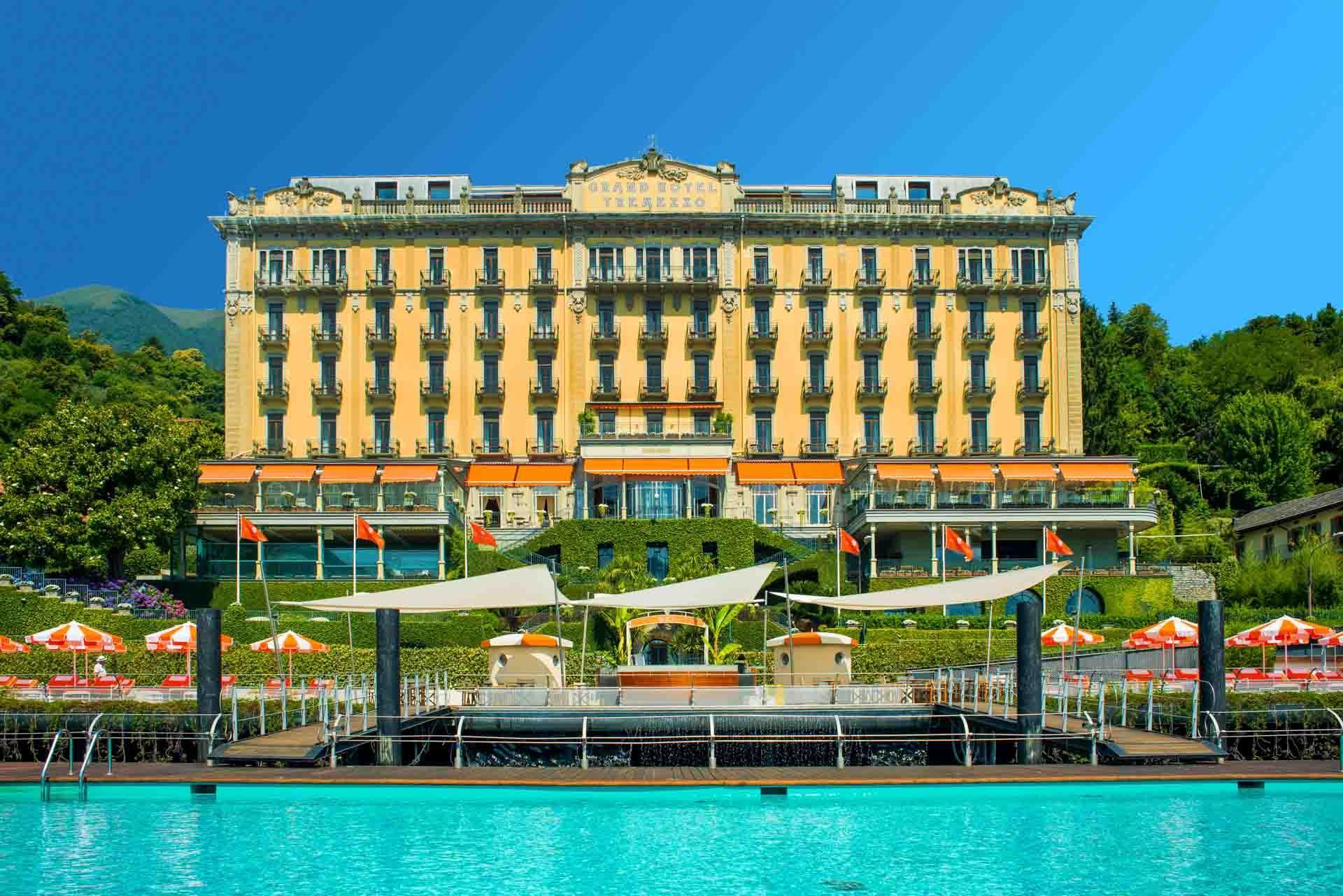 Façade du Grand Hotel Tremezzo © DR