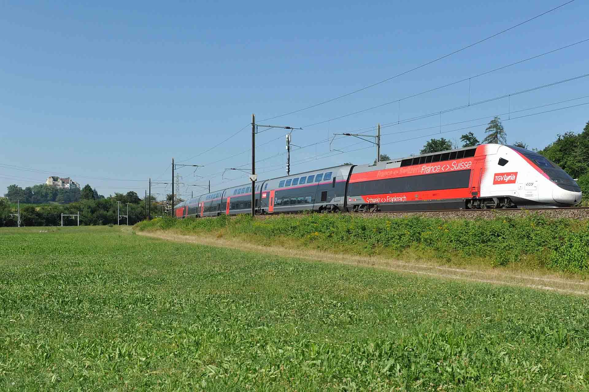 Rejoindre Genève avec TGV Lyria
