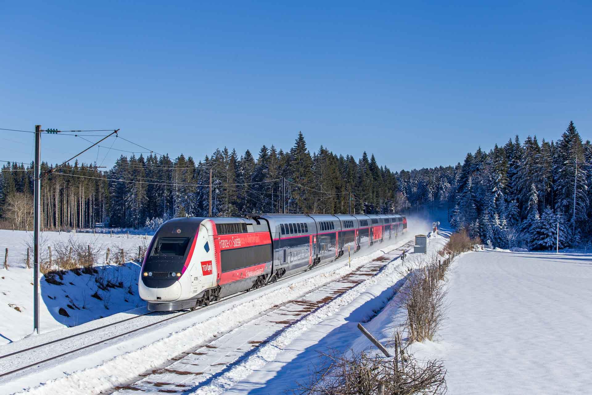 Rejoindre Zurich avec TGV Lyria