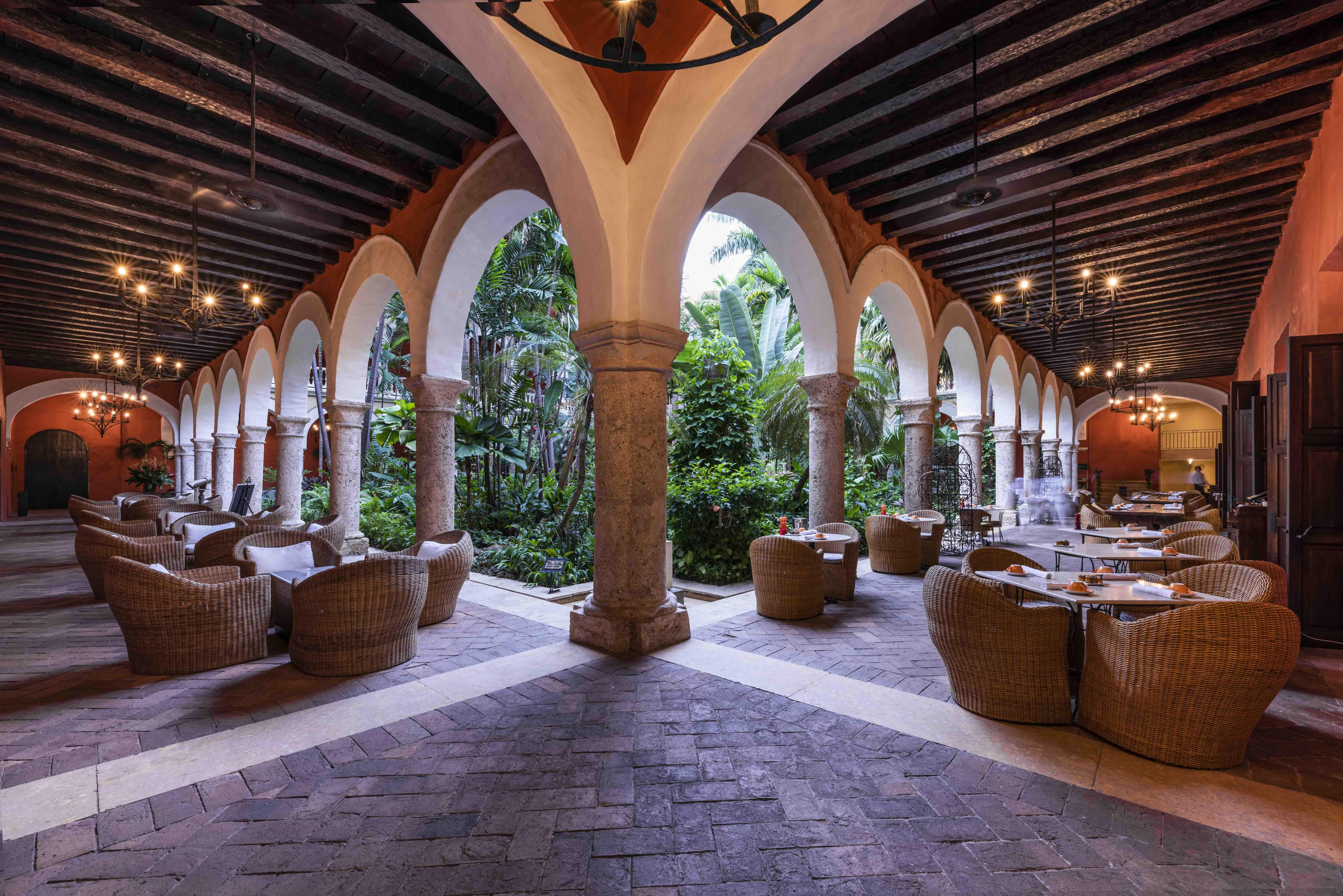 Arpenter les couloirs de l’hôtel de Carthagene des Indes © Sofitel Santa Clara