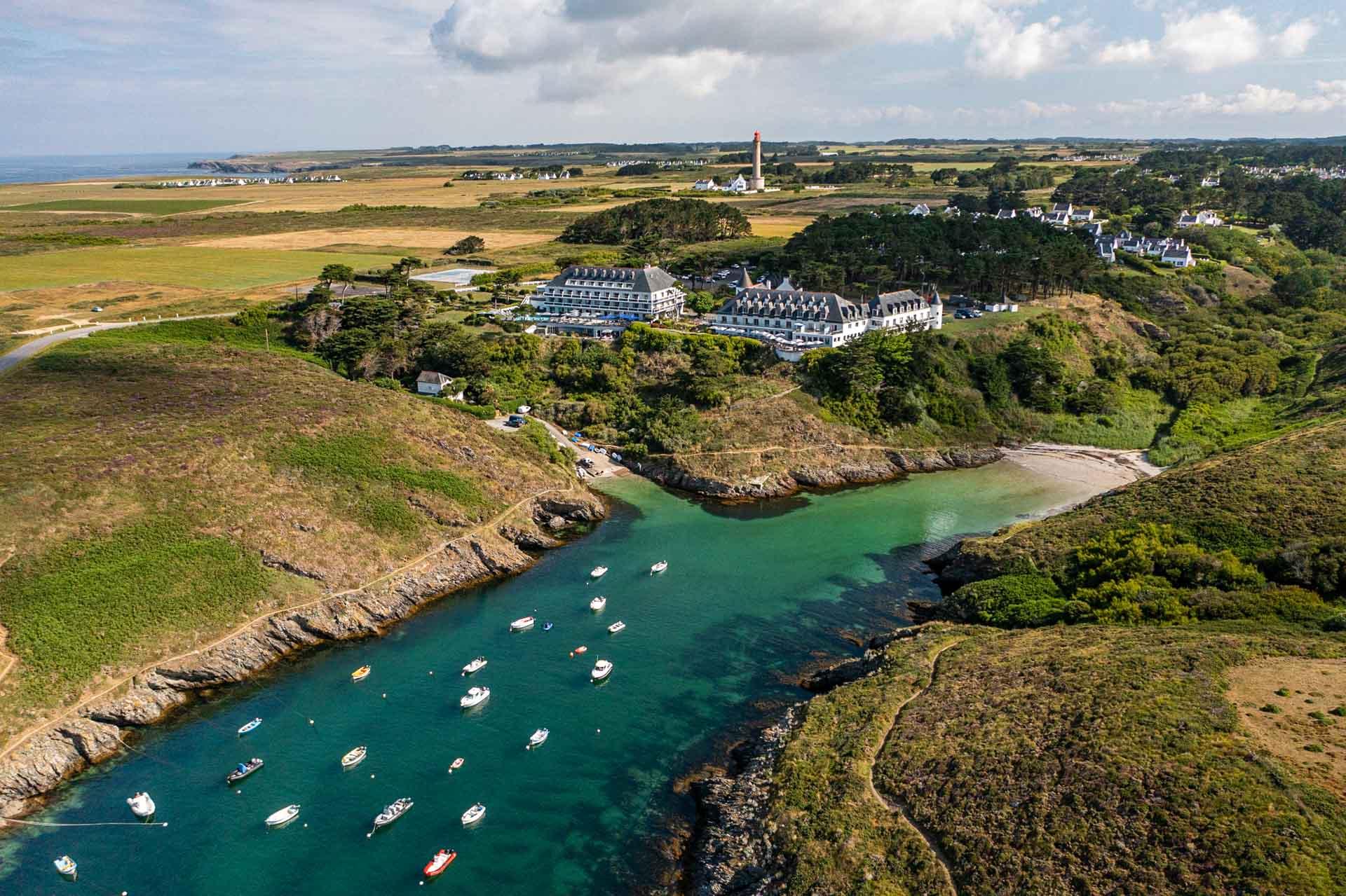 Le astel Clara domaine la baie de Goulphar © Marco Strullu