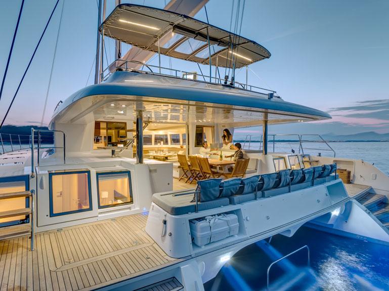 Soirée sur le Dream Yacht