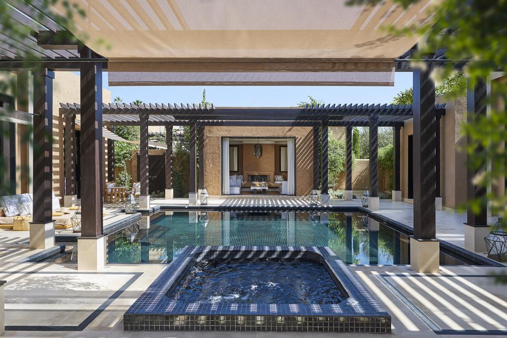Villa avec piscine et jacuzzi © Mandarin Oriental