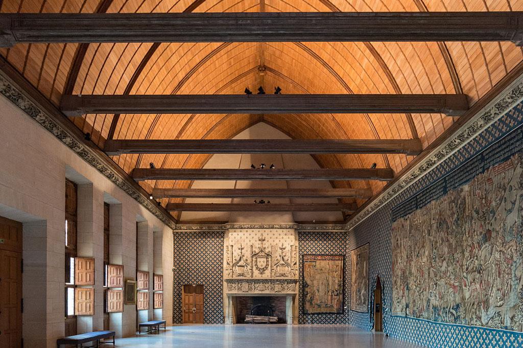 L’impressionnante Salle du Festin, au sein du Palais du Tau à Reims 
