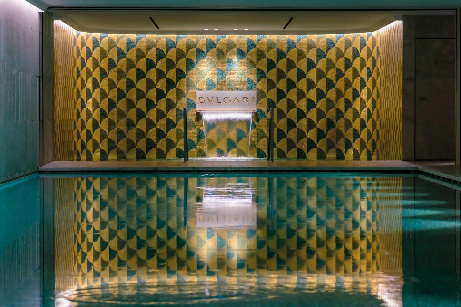 La Vitality Pool, l’une des deux piscines du spa Bulgari Paris © Bulgari