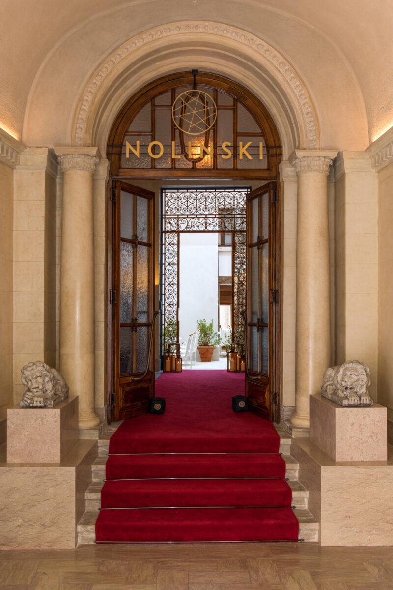 La magnifique entrée du Nolinski © Nolinski Venezia 