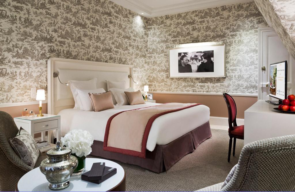 La chambre de l’hôtel Barrière © Barrière