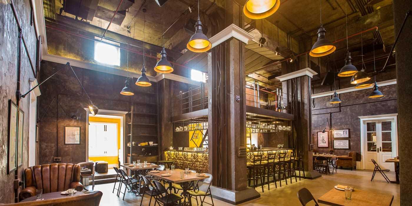 Le restaurant branché Town Hall dans Khan Market © DR