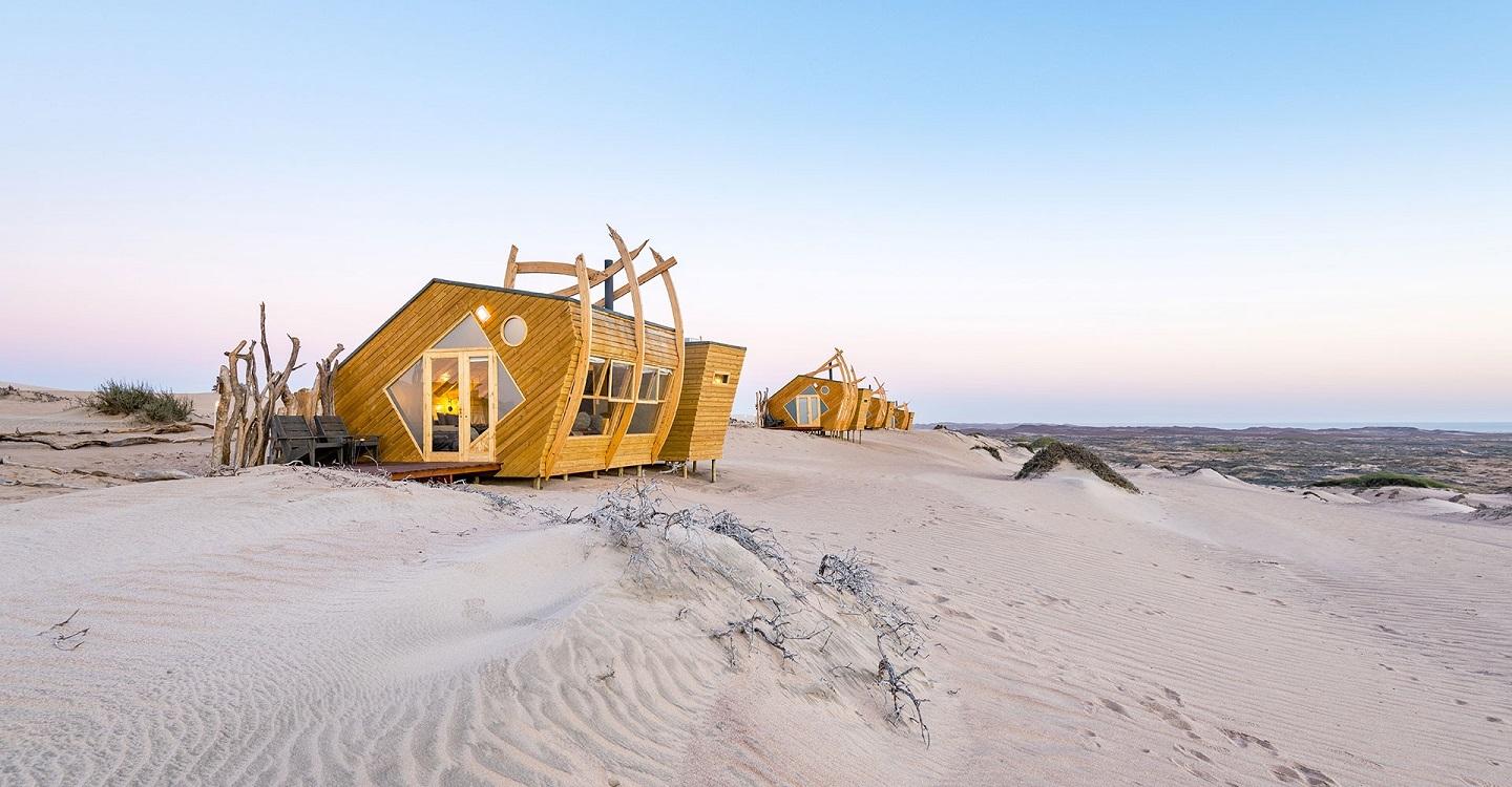 Vue extérieure © Shipwreck Lodge
