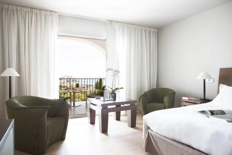 Une chambre dans la Villa Calvi en Corse 