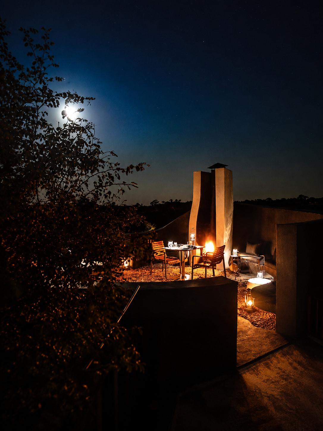 Vue nocturne © Singita Lebombo