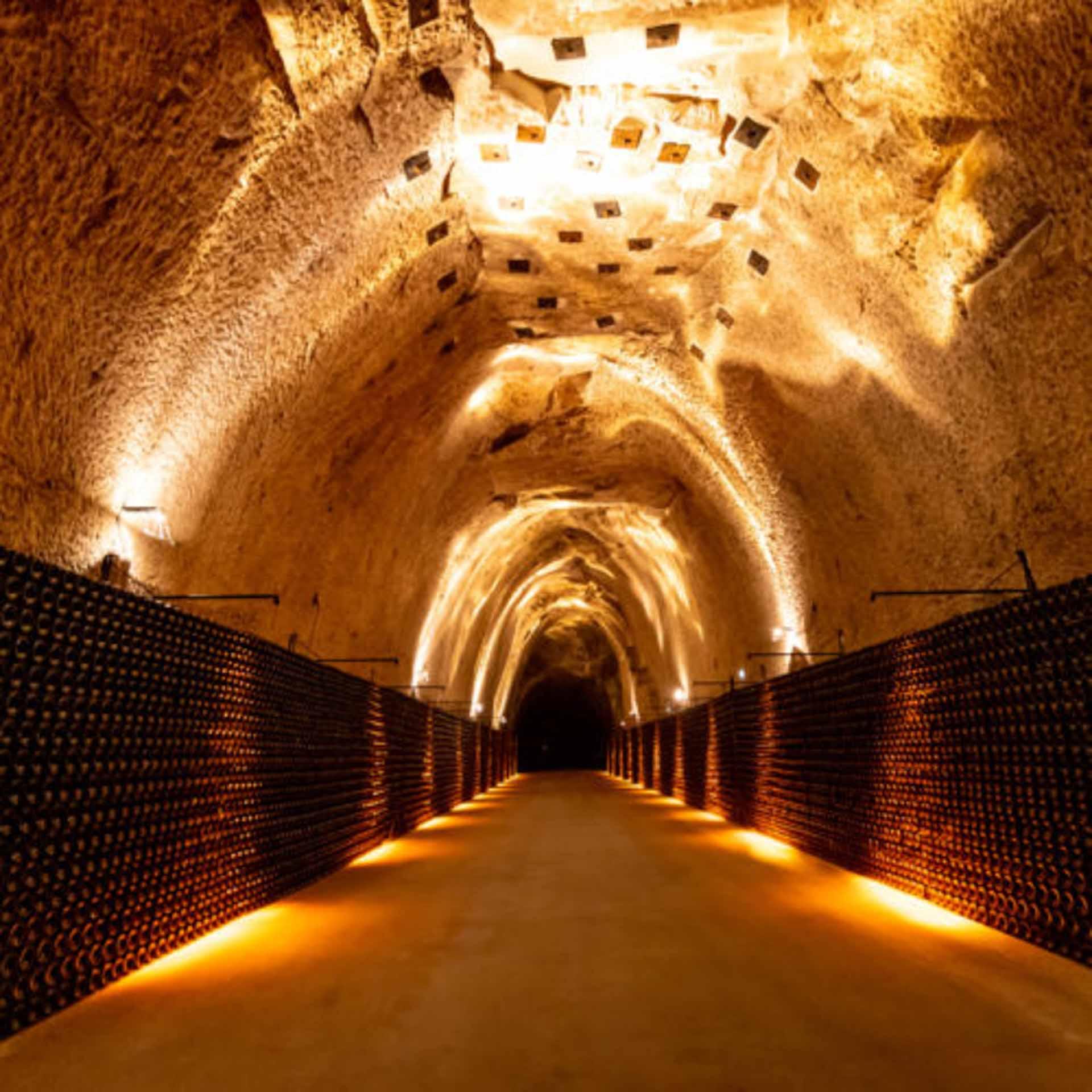 Des caves inscrites au patrimoine de l’Unesco ©Michael Boudot