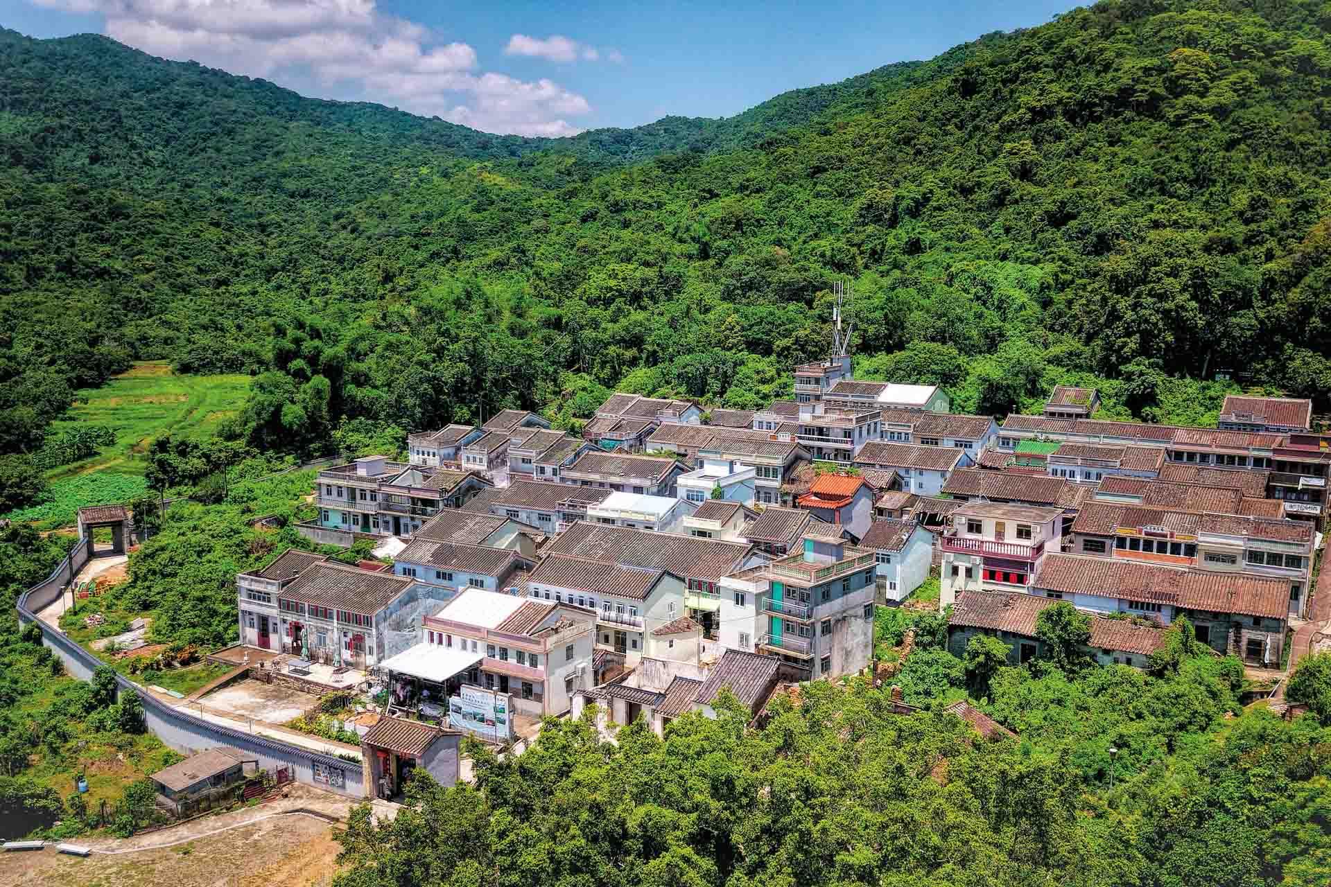 Le village de Lai Tsi Wo © HKTB
