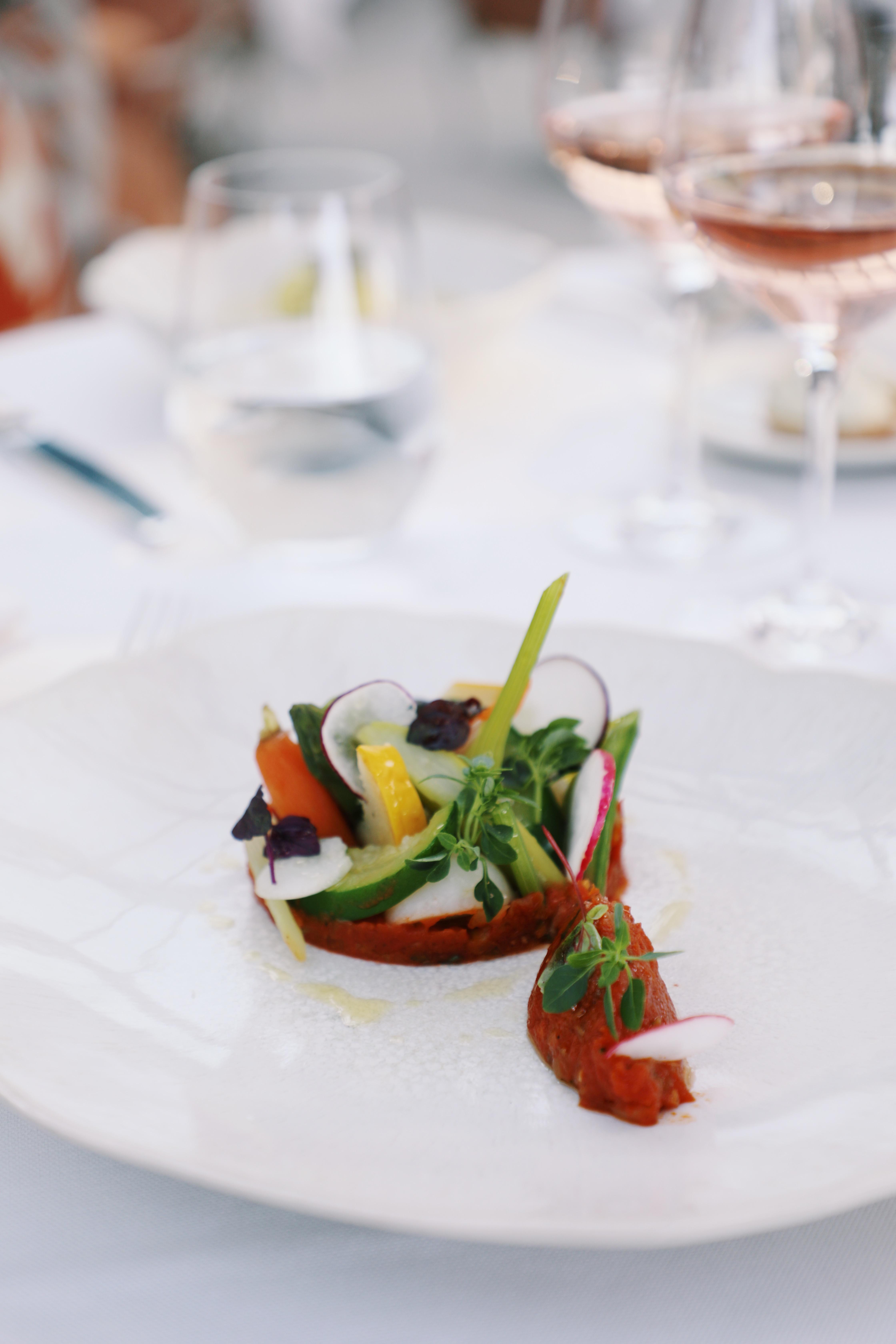 Dîner au restaurant de l’hôtel © Hortense Sadou 