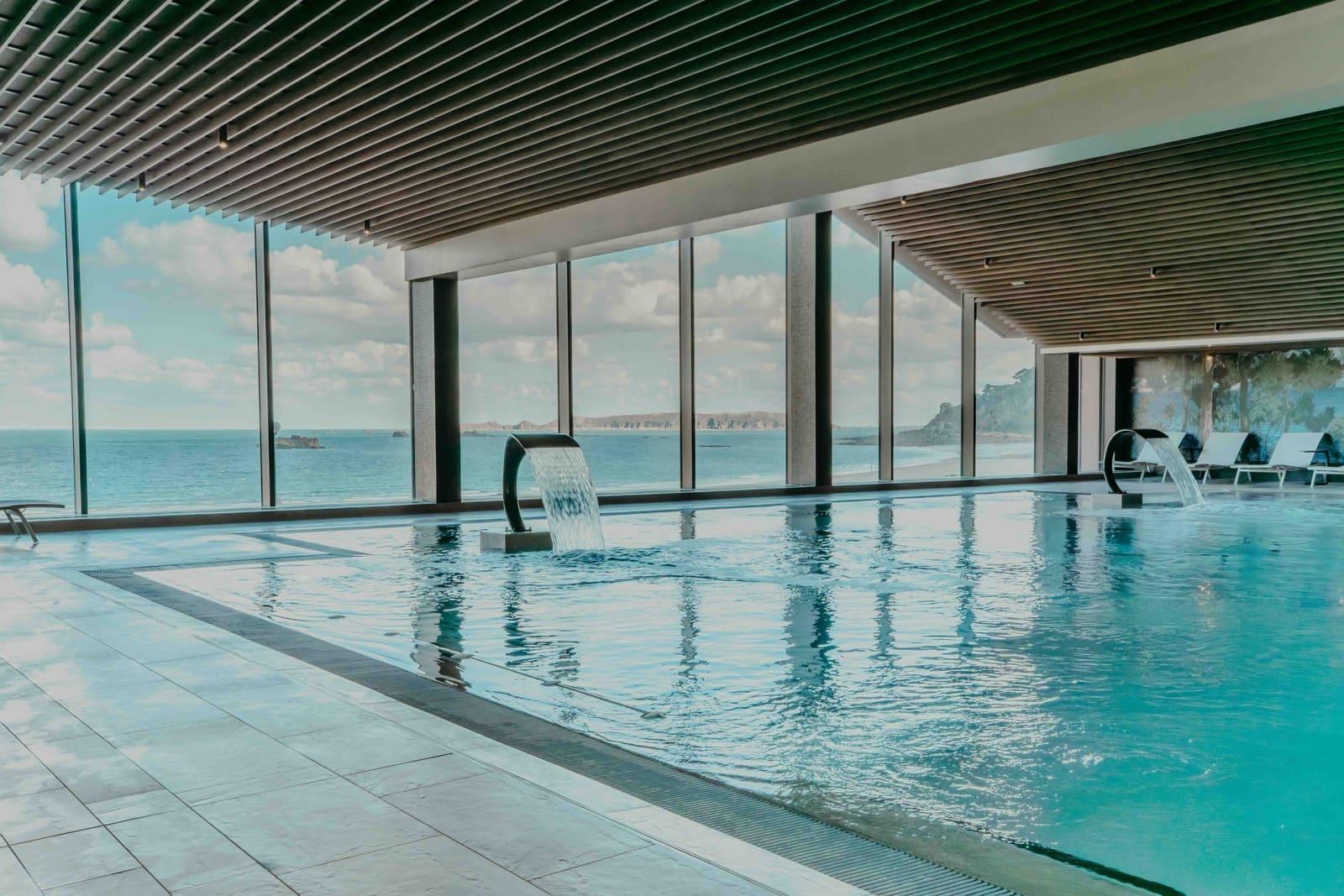 L’espace bien-être de l’hôtel thalasso en Bretagne © Le Roz Hôtel Thalasso