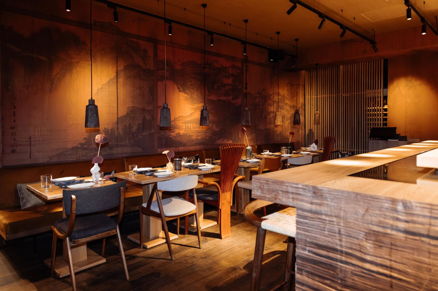 L’une des salles du restaurant Uni © Cyrielle Giot