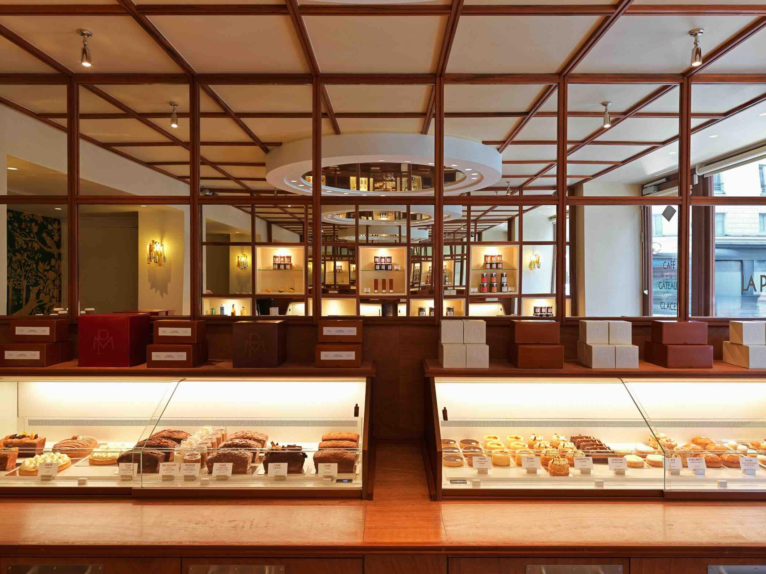 Le style de Necchi Architecture à la pâtisserie Pauline & Matthieu © Therese Verrat | Vincent Toussaint