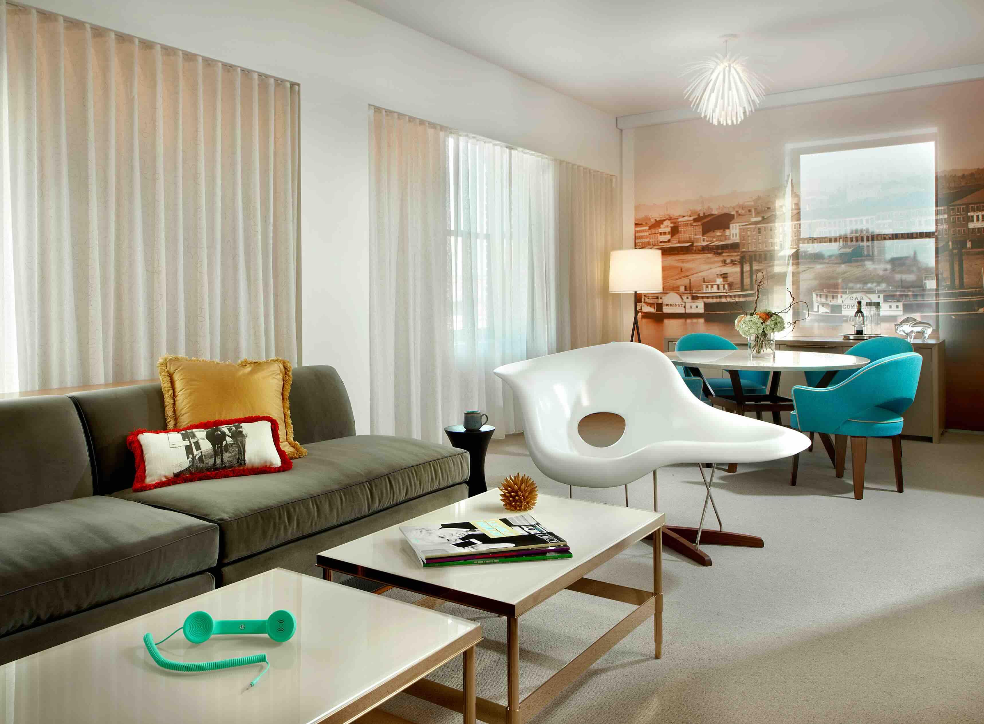 Où dormir à Cincinnati ? La Corner Suite du © 21cMuseum Hotel