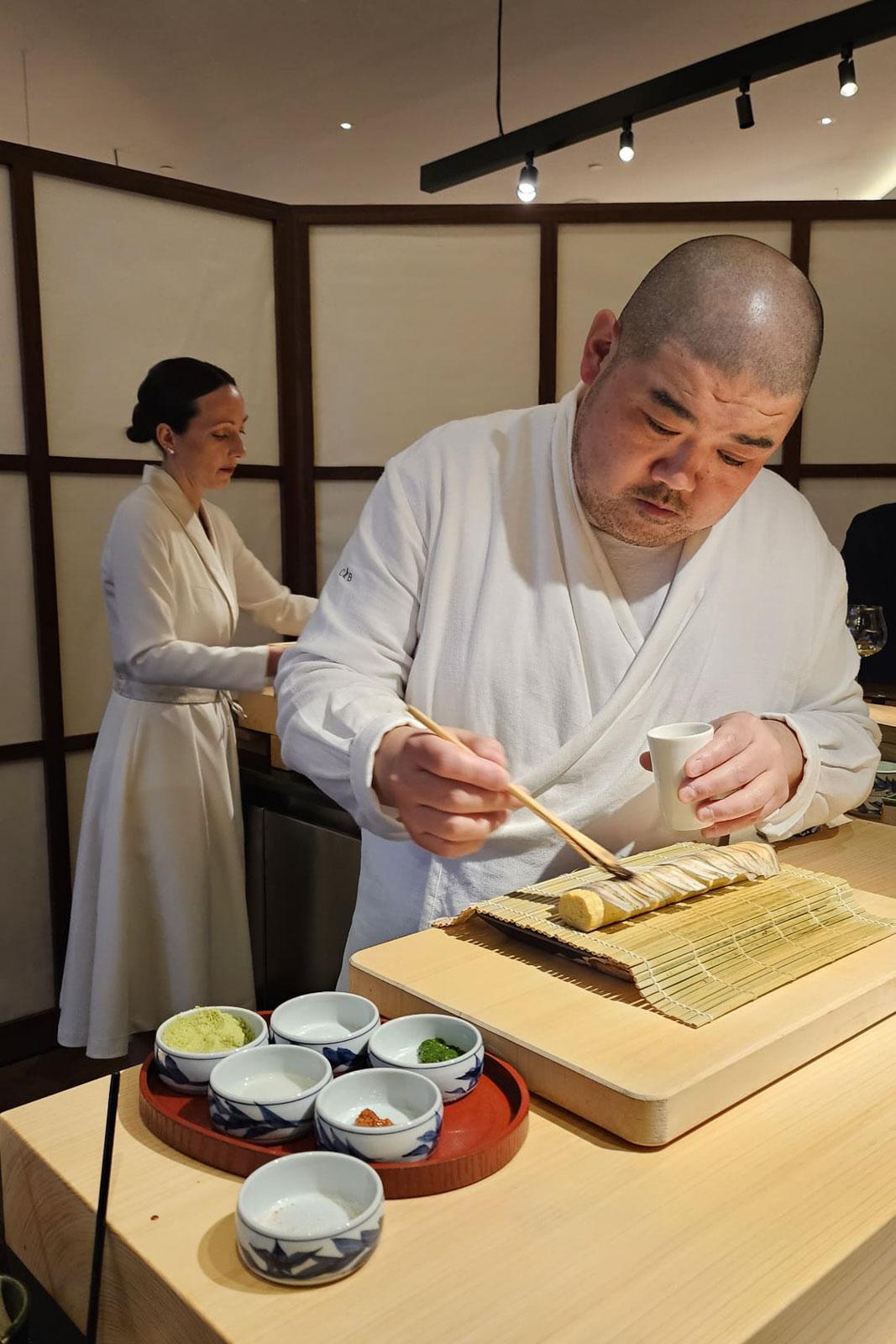 Le chef Takuya Watanabe © Florence Valencourt