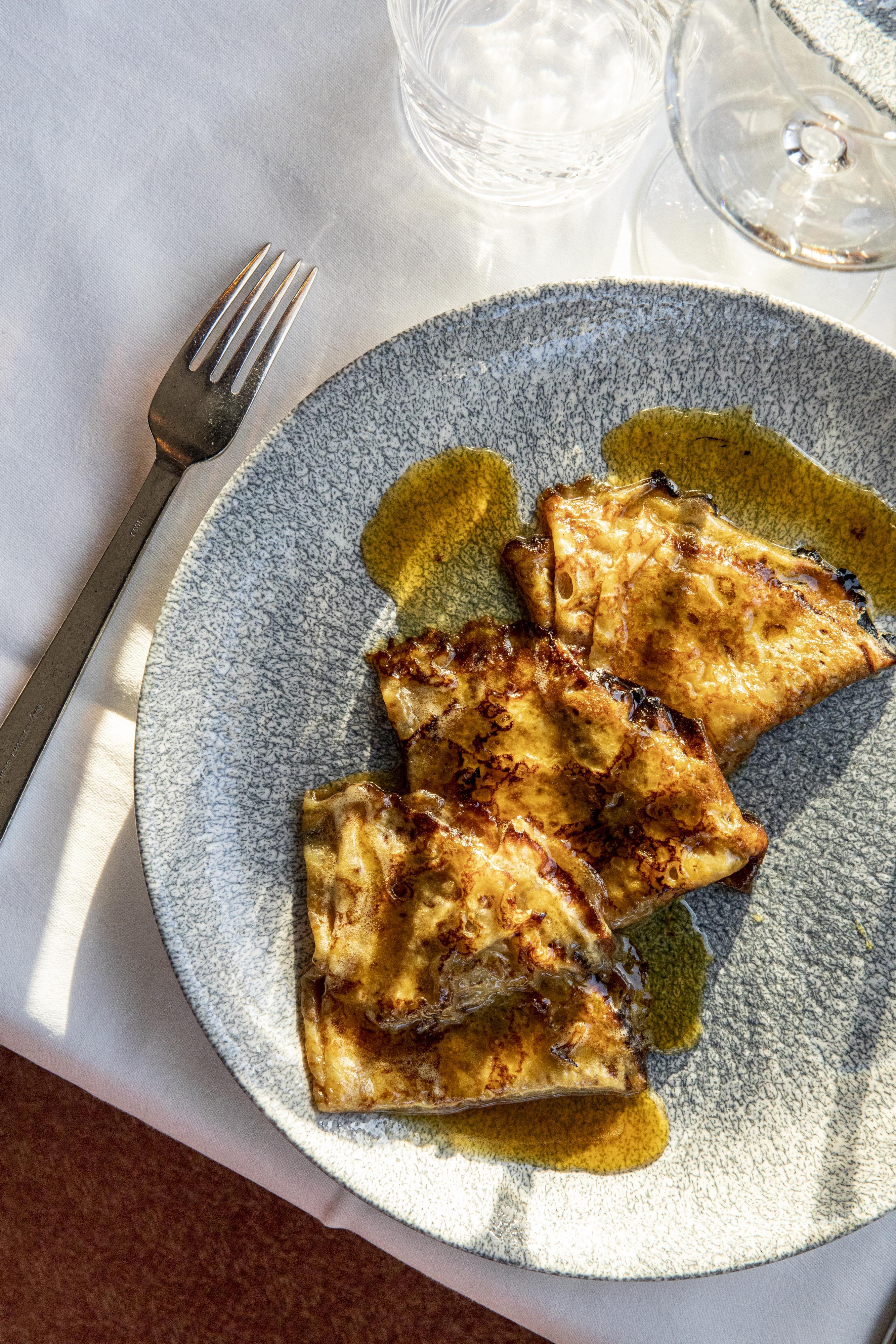 Le dessert de la Chandeleur chez La Lorraine © Simon Detraz