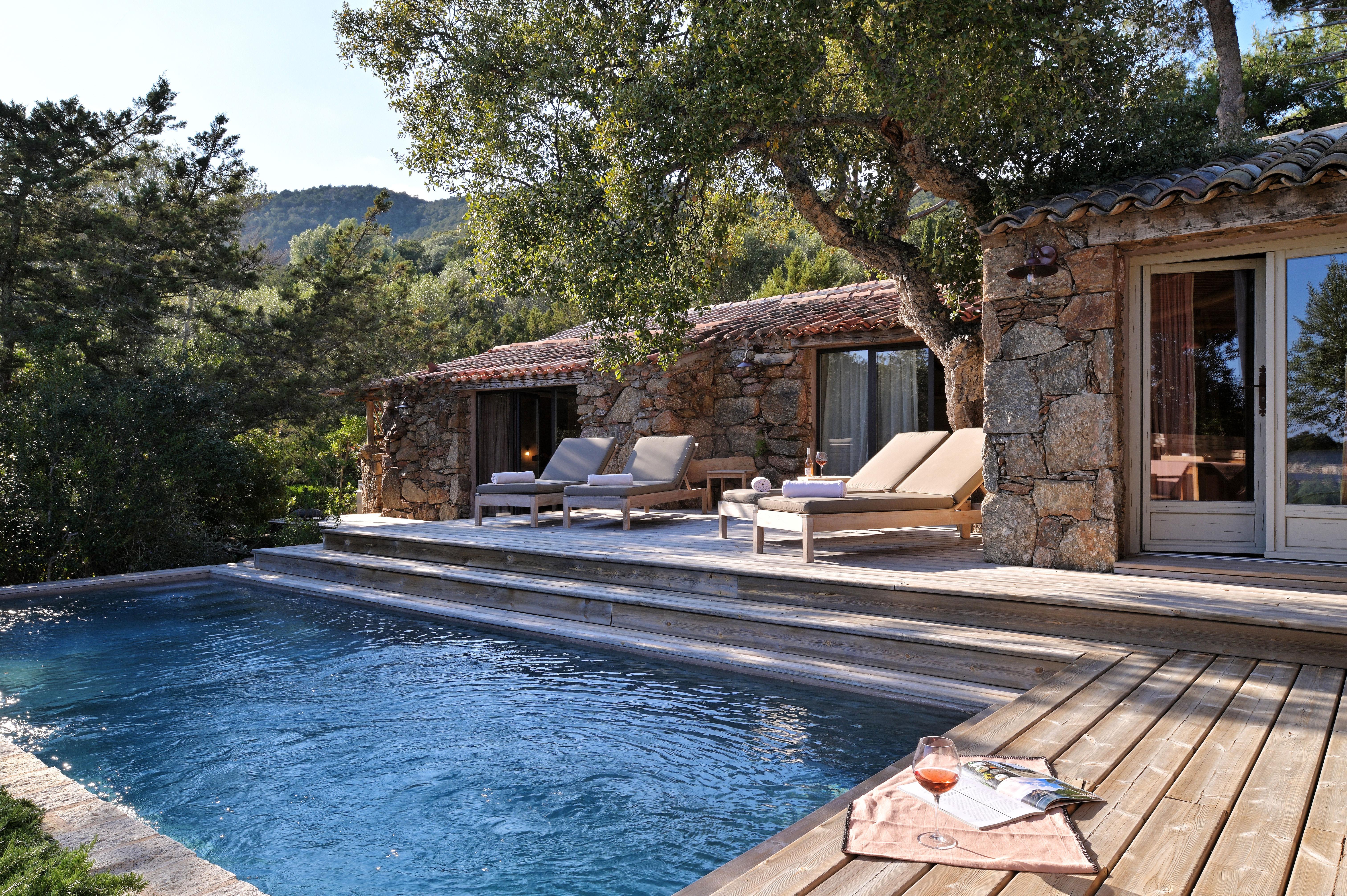 L’hôtel à Porto Vecchio pour une lune de miel © Les Oliviers de Palombaggia