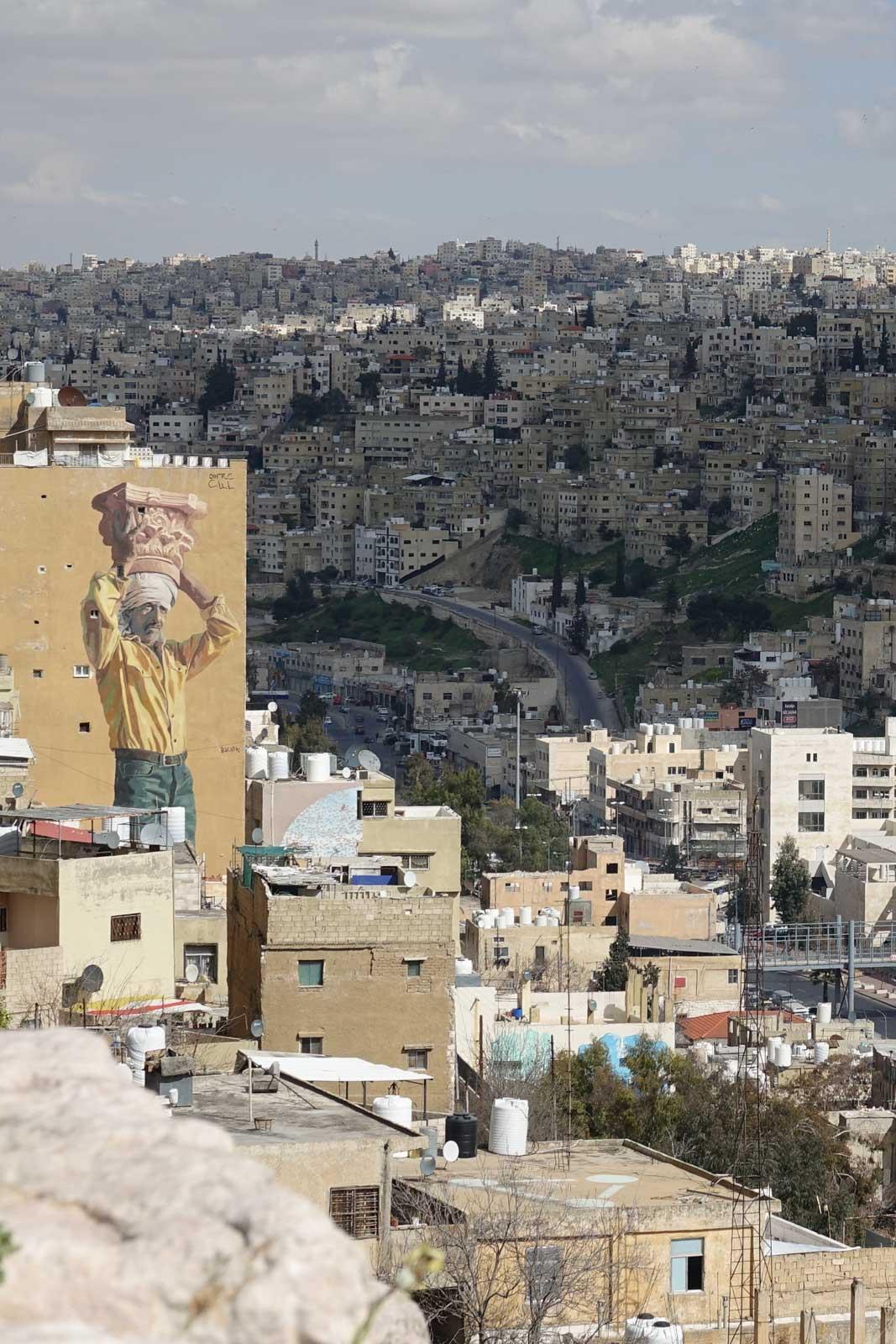 Street art à Amman © Christelle Zamora