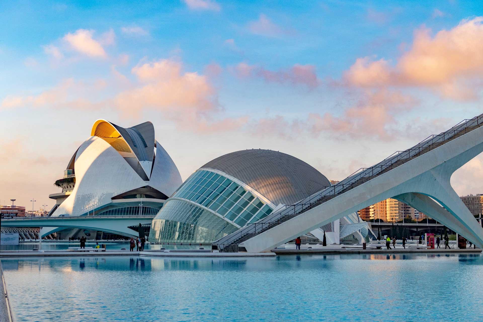 Que faire à Valence pour un week-end de 2 ou 3 jours, visiter la Cité des Arts 